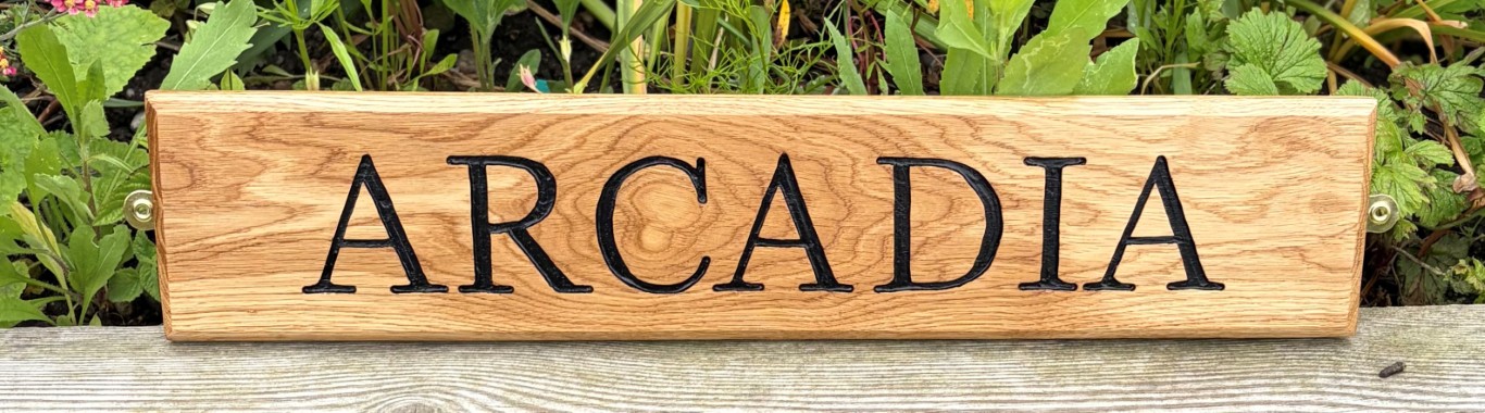 Hardwood House Sign