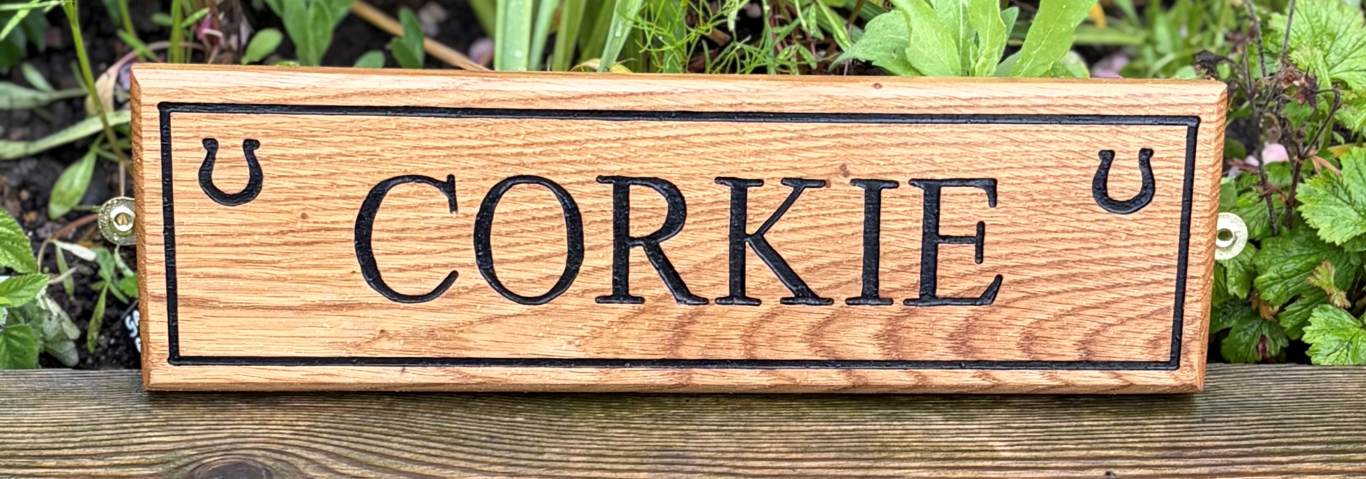 Hardwood House Sign