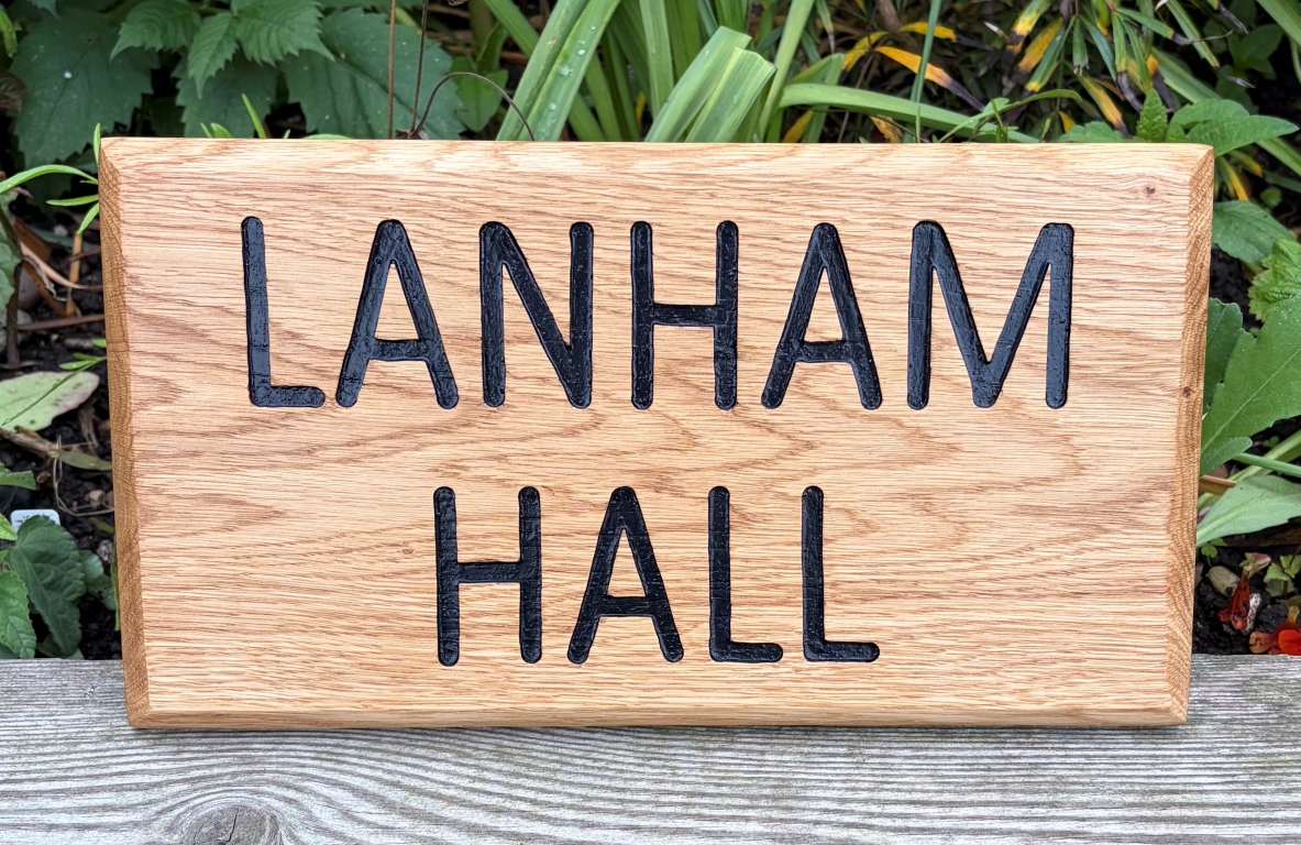 Hardwood House Sign