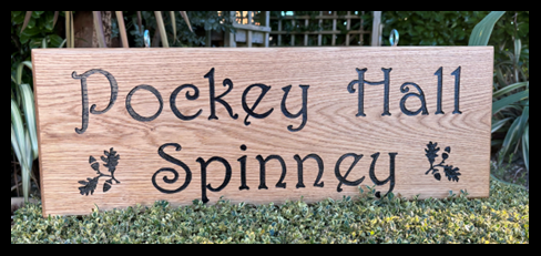 Hardwood House Sign