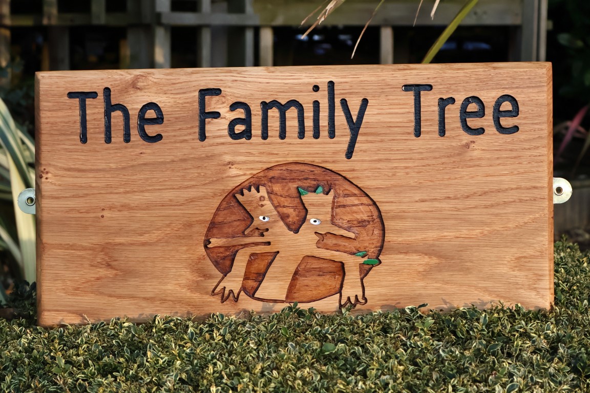 Hardwood House Sign